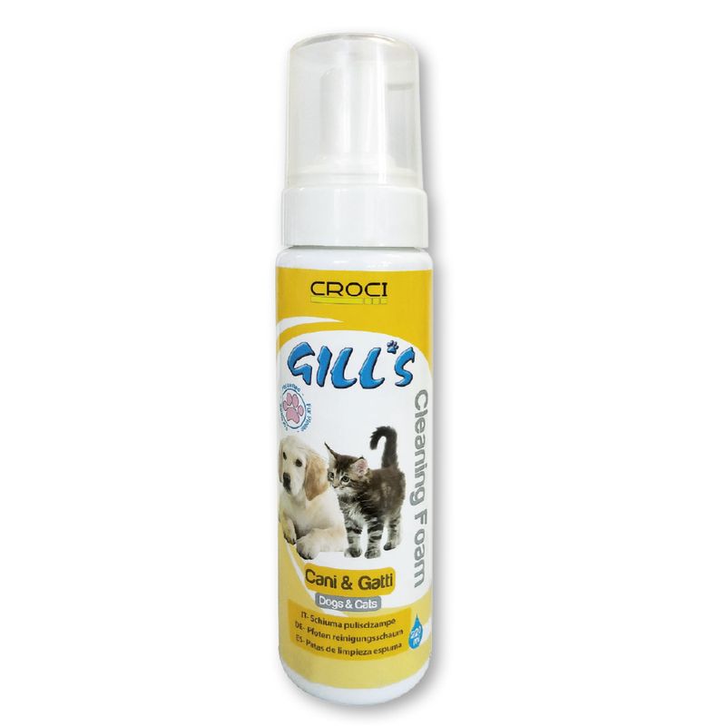 gills-schiuma-pulisci-zampe-per-animali