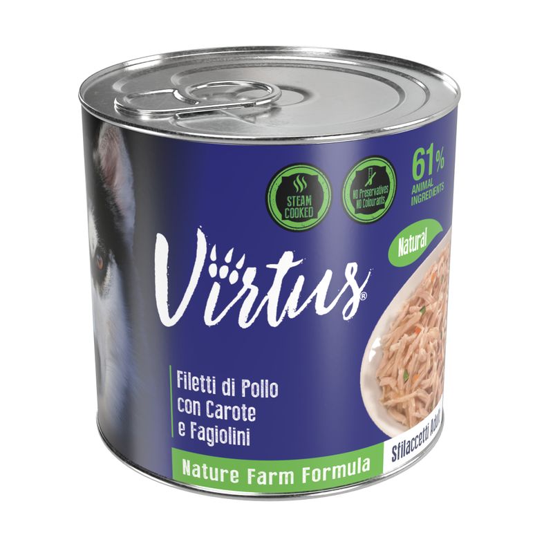 virtus-dog-farm-formula-filetti-di-pollo-carote-e-fagiolini