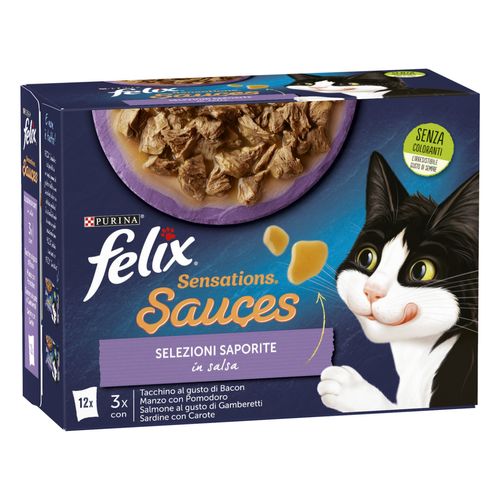 Felix Sensations Sauces Cat Busta Multipack 12x85G