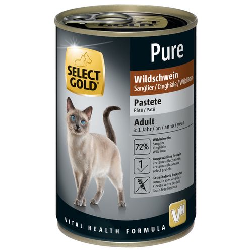 Select Gold Pure Cat Adult Lattina 400G