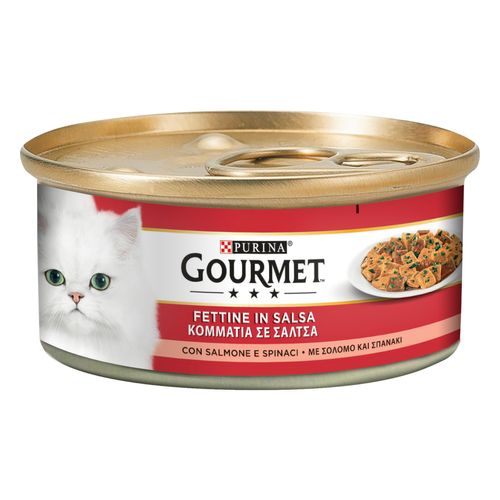 Gourmet Fettine in Salsa Cat Lattina Multipack 24x195G