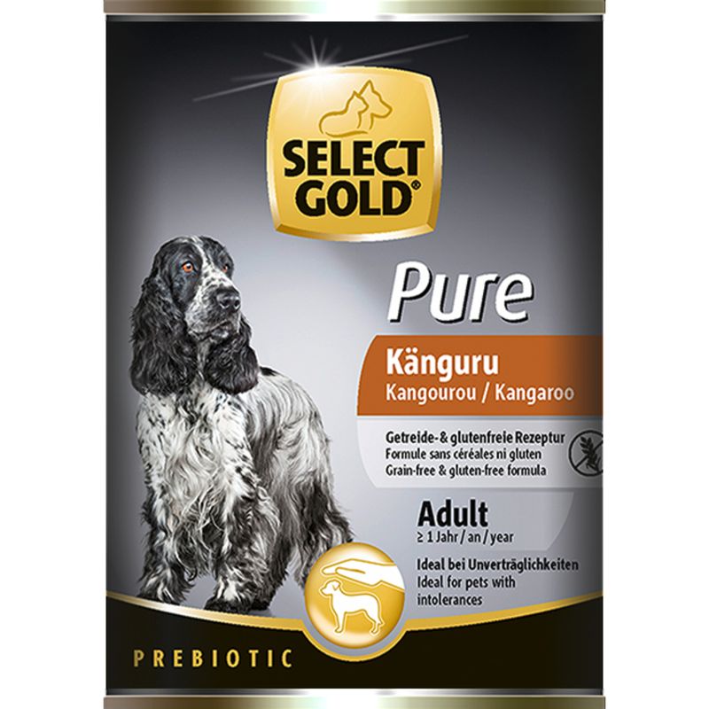 select-gold-pure-per-cane-400g-con-canguro