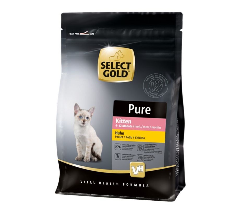 Select Gold Pure Per Kitten Con Pollo 400g