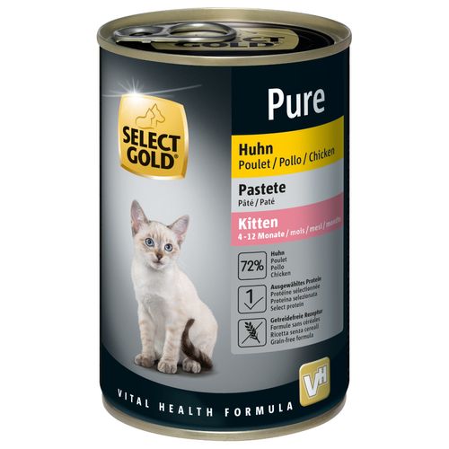 Select Gold Pure Kitten Lattina 400G