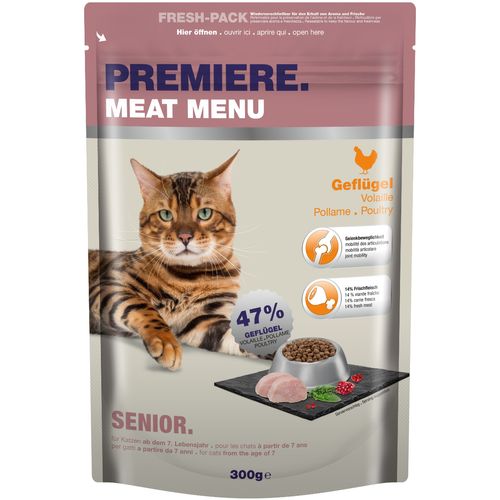 Premiere Meat Menu per Gatto Senior con Pollame