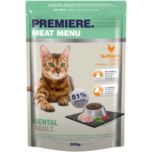 Premiere Meat Menu Dental per Gatto Adult con Pollame