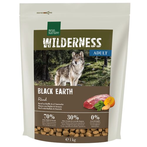 Real Nature Dog Wilderness Black Earth Adult Manzo