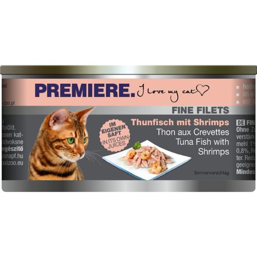 Premiere Fine Filets Cat Lattina Multipack 12x80G