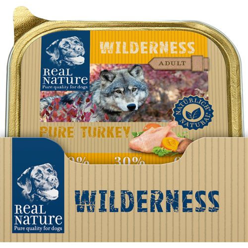Real Nature Wilderness Dog Vaschetta Multipack 16x100G