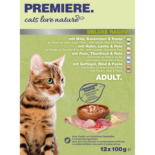 Premiere Deluxe Ragout Cat Busta Multipack 12x100G