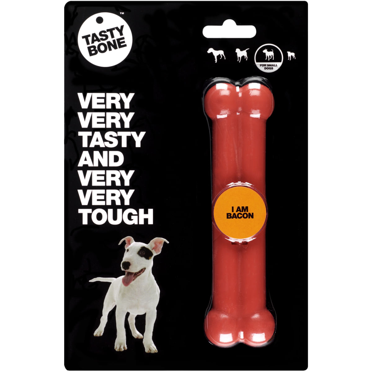 Osso da masticare Dino Bacon & Nylon per cani