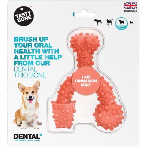 Osso Trio Bone per Cane alla Cannella e Menta