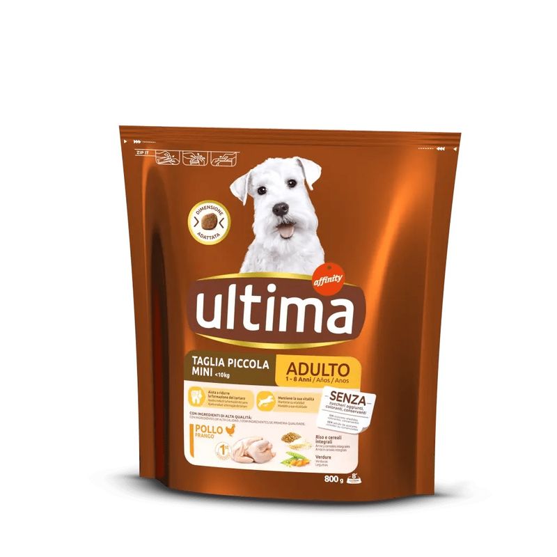 ultima-dog-mini-adult-con-pollo-800g