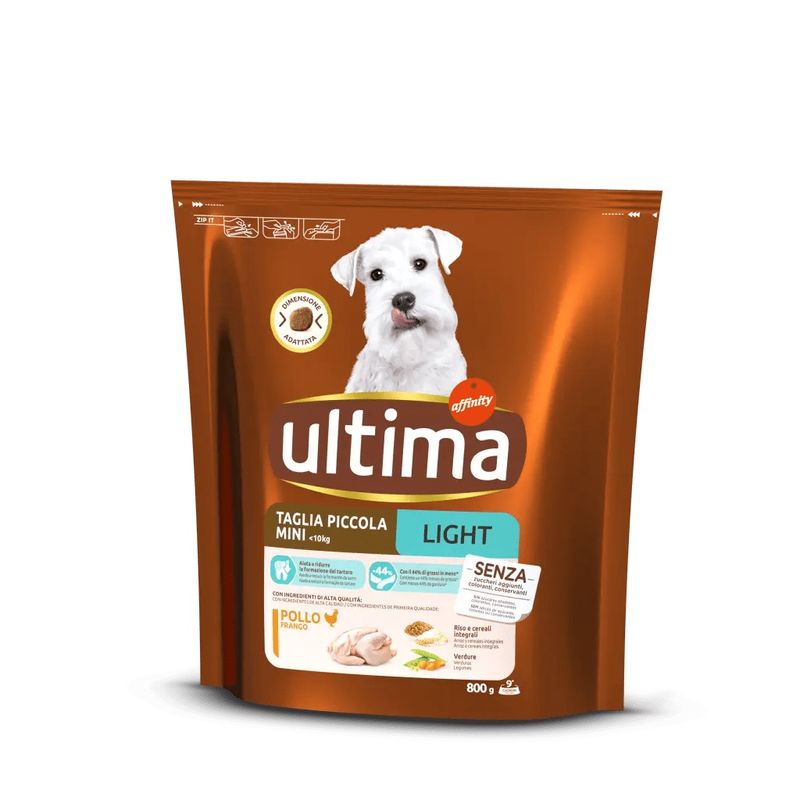 ultima-dog-mini-adult-light-con-pollo-800g