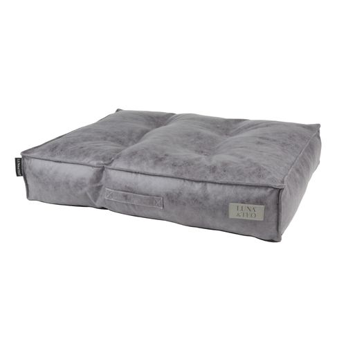 Cuscino Prestige Ecopelle Grigio