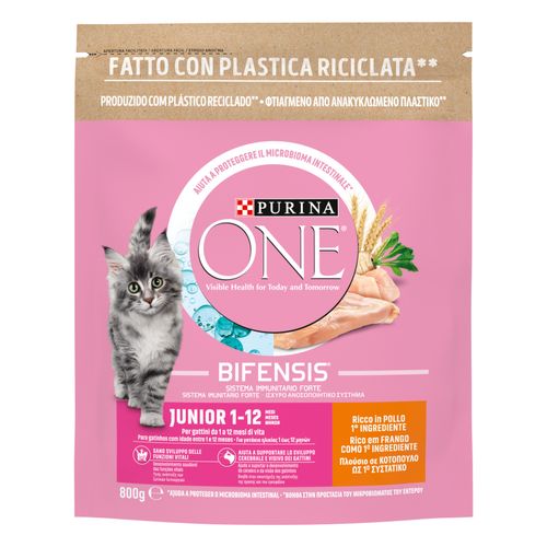 Purina One Gatto Junior Pollo e Cereali