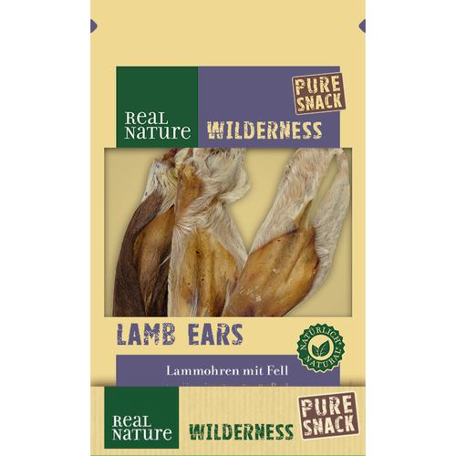 Real Nature Wilderness Snack Pure per Cani alle Orecchie di Agnello