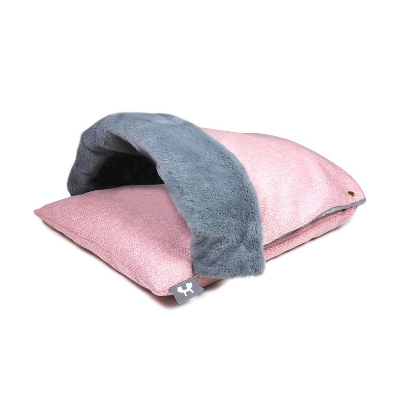 united-pets-cuccia-sacco-cangaroo-con-coperta-rosa-per-gatto