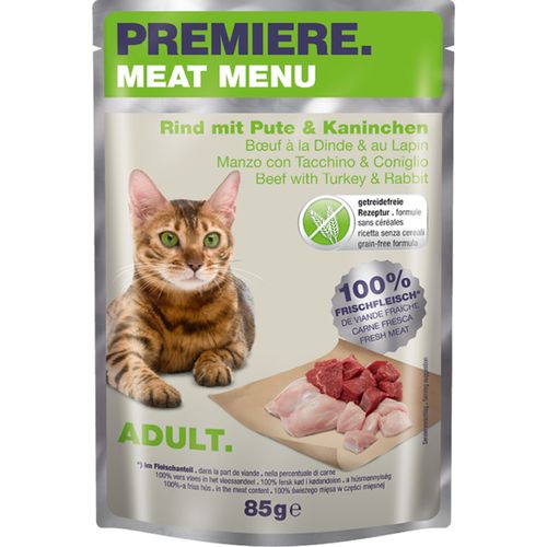 Premiere Meat Menu Cat Busta Multipack 12x85G