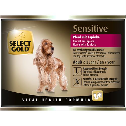 Select Gold Sensitive Dog Lattina Multipack 6x200G