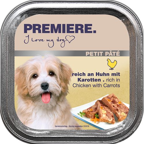 Premiere Petit Pate Dog Vaschetta Multipack 11x150G