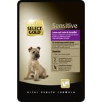 select-gold-senstive-puppy-agnello-con-salmone-e-patate-100g