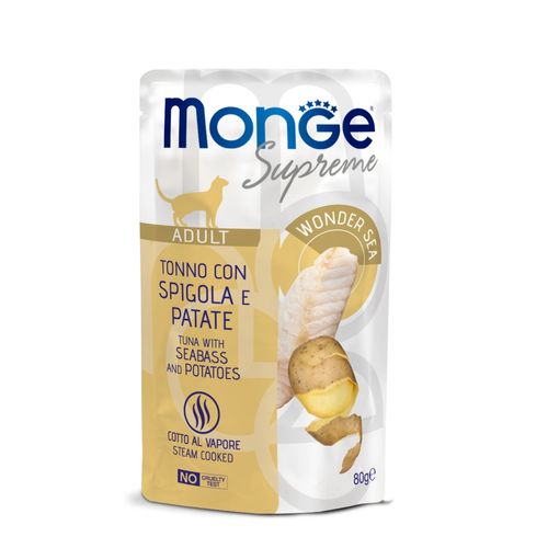 Monge Supreme Cat Busta Multipack 24x80G