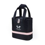 united-pets-borsa-travel-bag-small-eco-nera-rosa