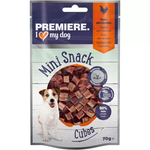Premiere Dog Mini Snack Cubes 70G