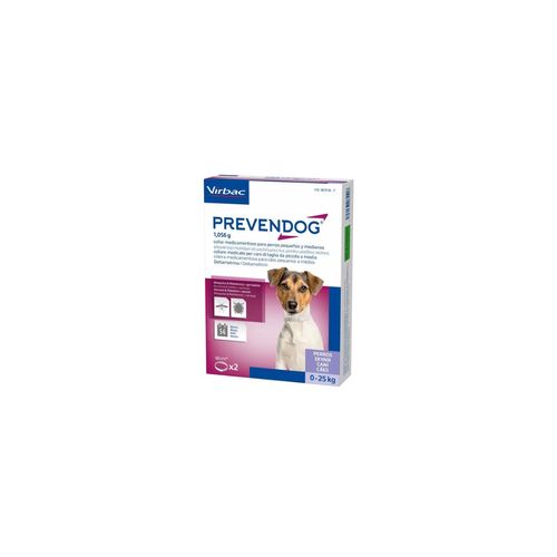 Prevendog 2 Collari Antiparassitari per Cani fino a 25KG