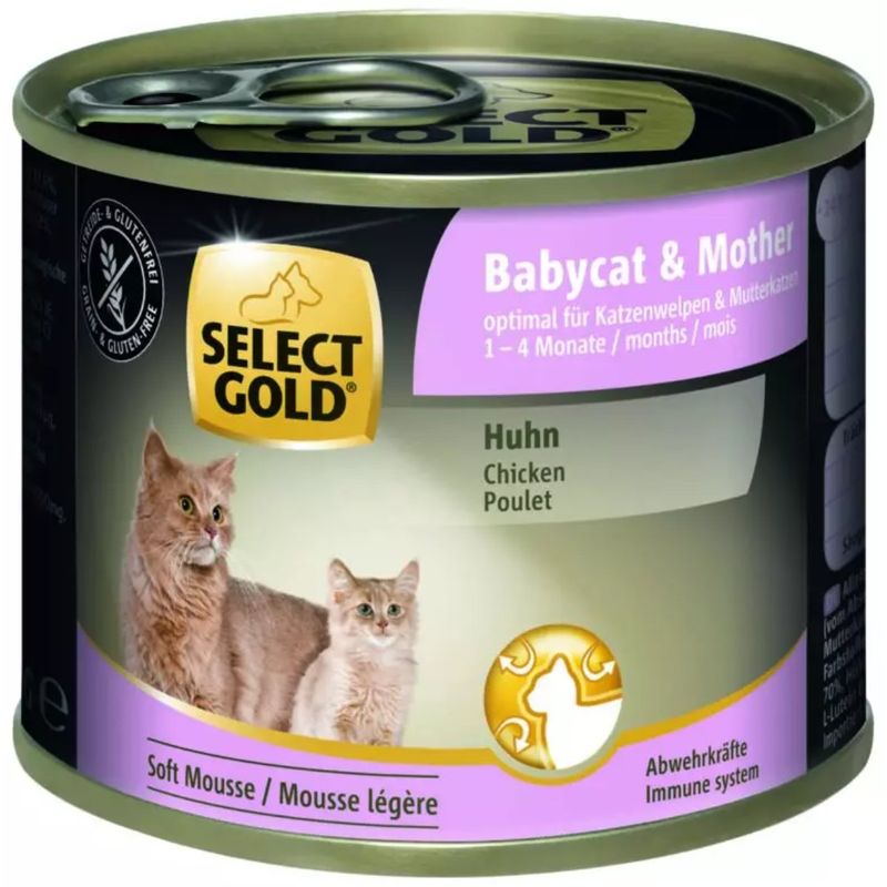 select-gold-babycat-mother-200g-pollo