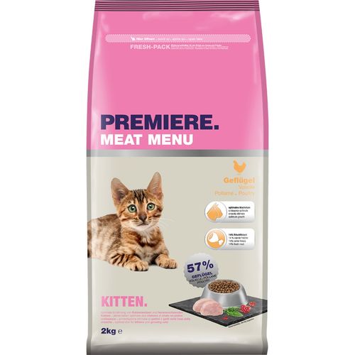 Premiere Meat Menu Kitten con Pollame