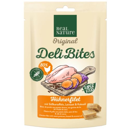 Real Nature Original Dog Snack Deli Bites 150G