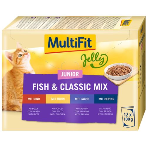 MultiFit Jelly Junior Busta Multipack 12x100G
