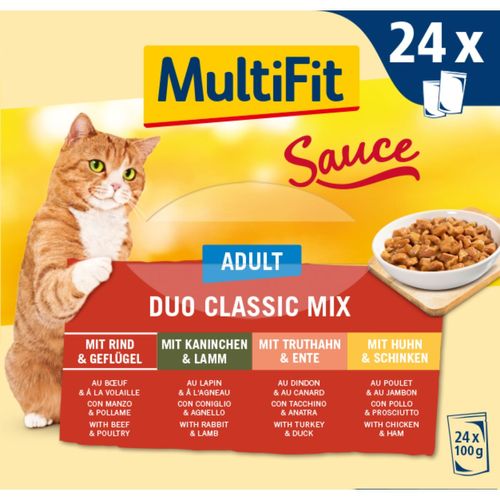 MultiFit Sauce Cat Busta Multipack 24x100G
