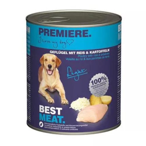 Premiere Best Meat Light Dog Lattina 800G