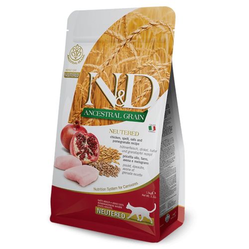 N&D Ancestral Gatto Neutered Pollo Melograno