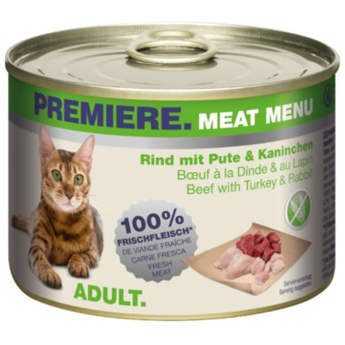 Premiere Meat Menu Cat Lattina Multipack 6x200G