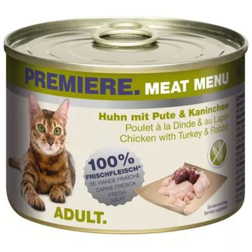 Premiere Meat Menu Cat Lattina Multipack 6x200G