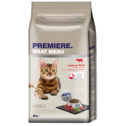 Premiere Meat Menu per Gatto Adult con Manzo