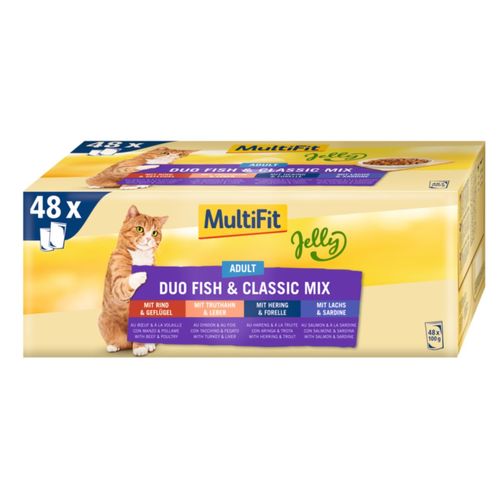 MultiFit Jelly Cat Busta Multipack 48x100G