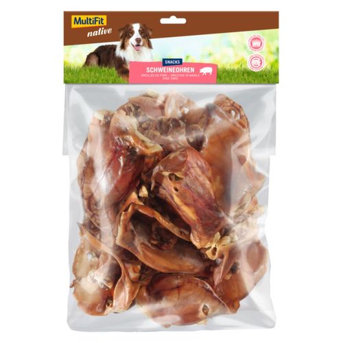 MultiFit Native Snack Dog Orecchie Maiale