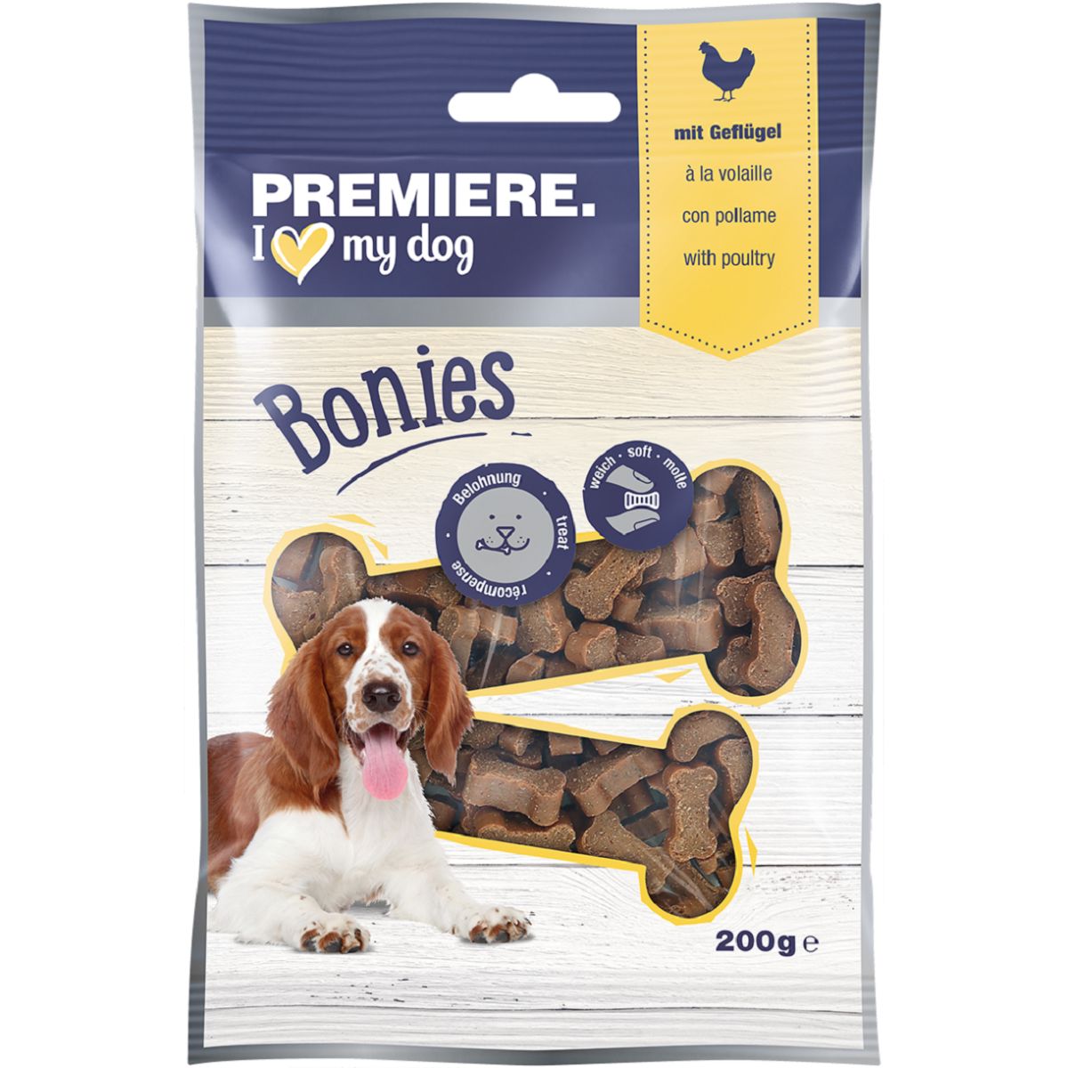 SNACK PER CANI BONIES MANZO & POLLO 75 gr Trixie - Jonica Mangimi