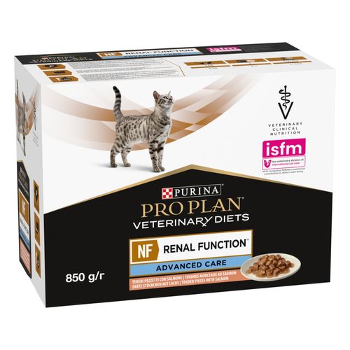 Purina Pro Plan Veterinary Diets Nf Renal Function Advanced Care Gatto Multipack al Salmone