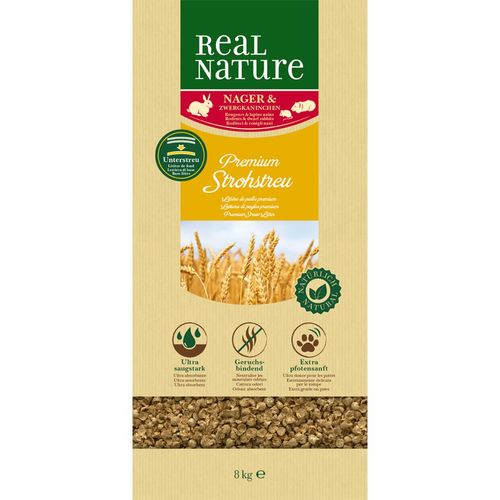 Real Nature Lettiera Roditori Paglia Supersoft