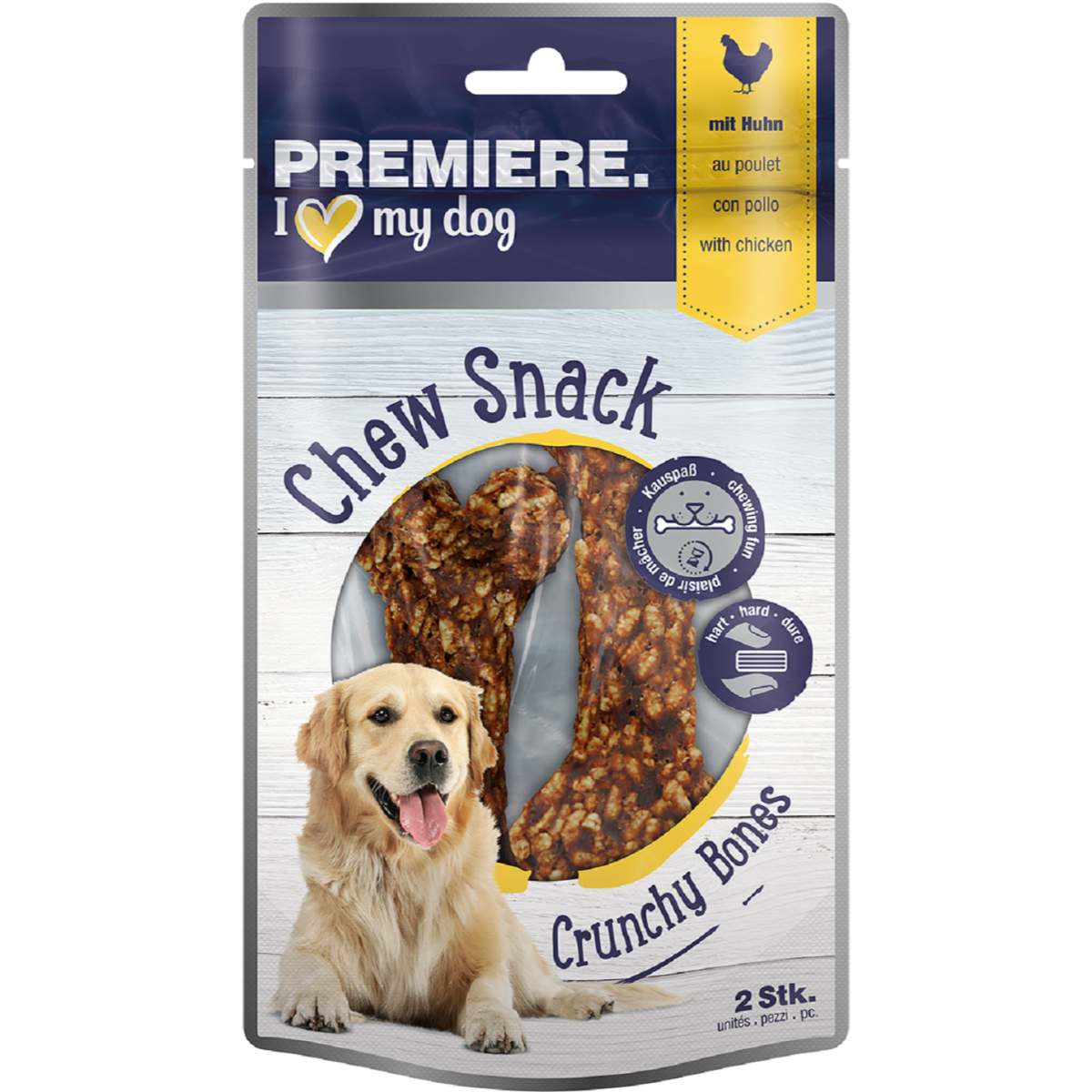 Premiere Snack Dog Osso Crunchy 2PZ