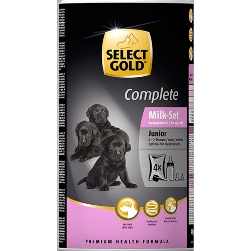 Select Gold Set da Latte Completo per Cani Junior