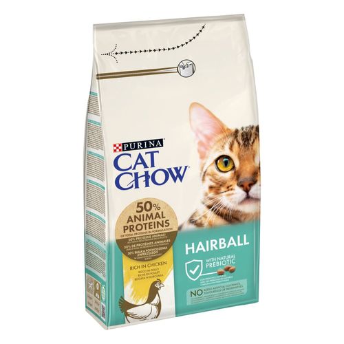 Purina Cat Chow Adult Hairball Pollo