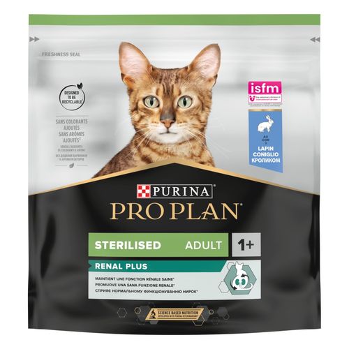 Purina Pro Plan Renal Plus Sterilised Adult 1+ con Coniglio