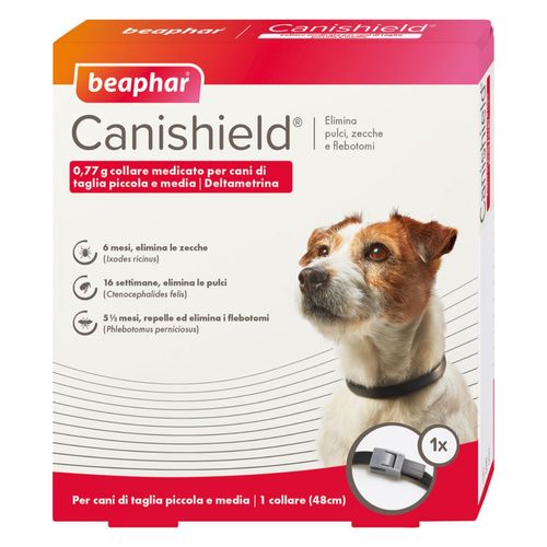 Beaphar Collare Antiparassitario Canishield S-M